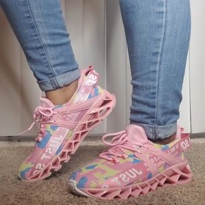Shoes | Pink Just So So Sneakers | Poshmark